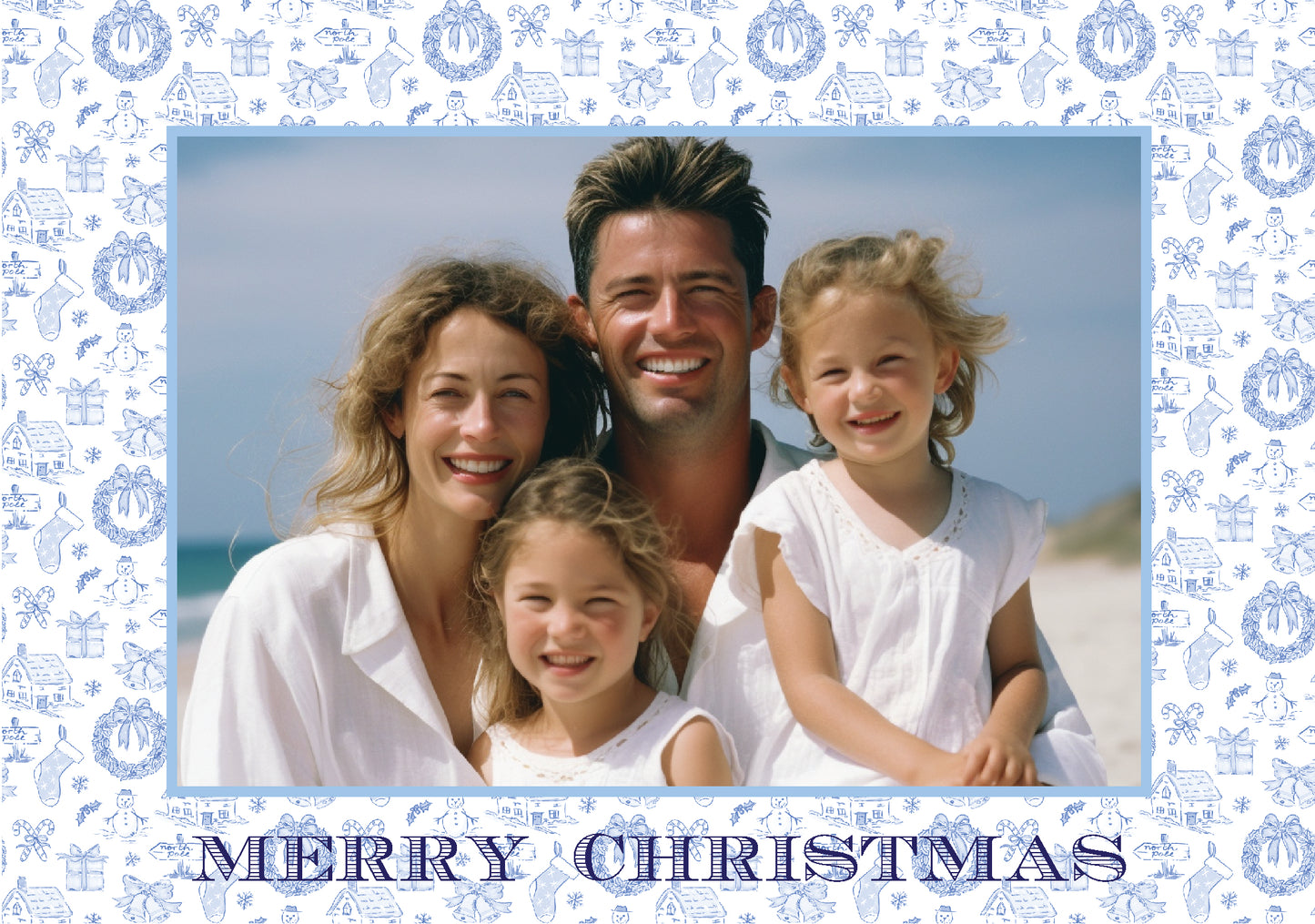 Merry Christmas Toile