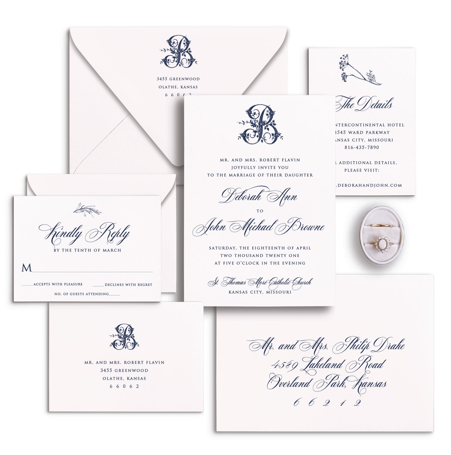 Deborah Suite | 5 Piece Suite